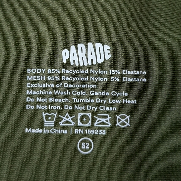 ✨3/$15 NWT Parade blue green unpadded bralette S2 - Picture 6 of 7